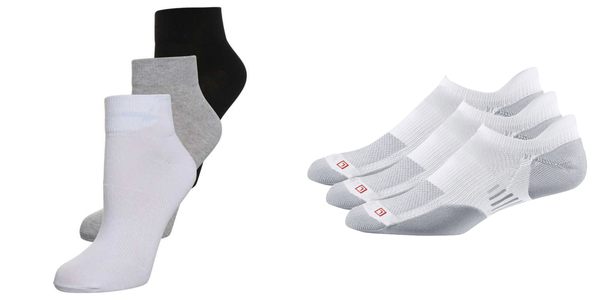 white sports socks branded